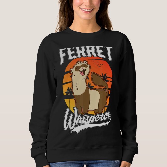 Ferret Whisperer T Shirt (Framsida)
