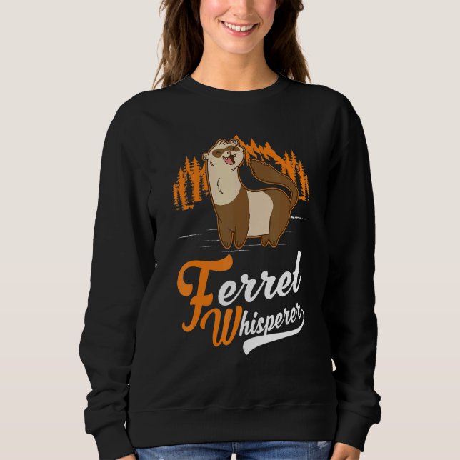 Ferret Whisperer T Shirt (Framsida)