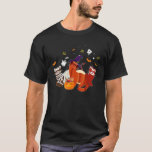 Ferret Zombie Witch Pumpkin  T Shirt<br><div class="desc">Ferret Zombie Witch Pumpkin</div>