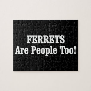 FERRETS är också människor! Pussel