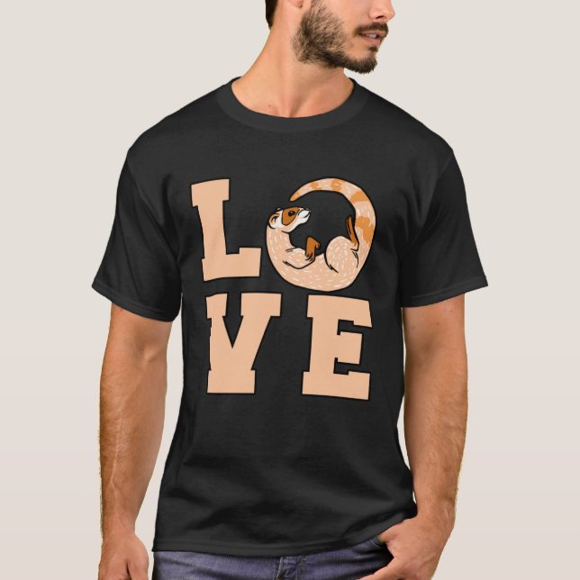 Ferrets Love T Shirt (Framsida)