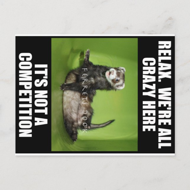 FERRETSDOOK-vykort Vykort (Framsida)