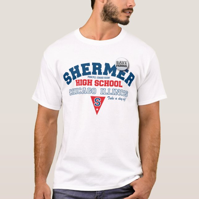 Ferris Bueller T skjorta Tee Shirt (Framsida)