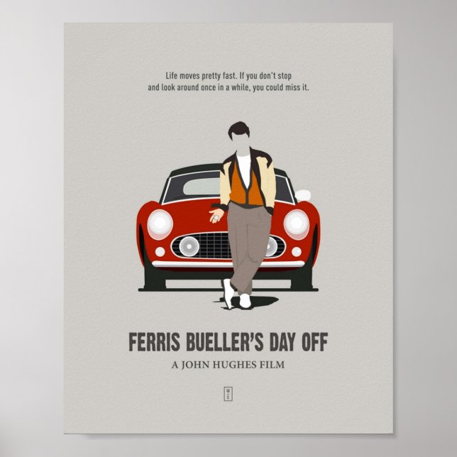 Ferris Buellers Day Av Poster (Framsidan)