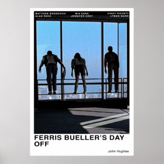 Ferris Buellers Day Av Poster