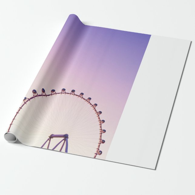 Ferris-hjul Presentpapper (Utrullad)