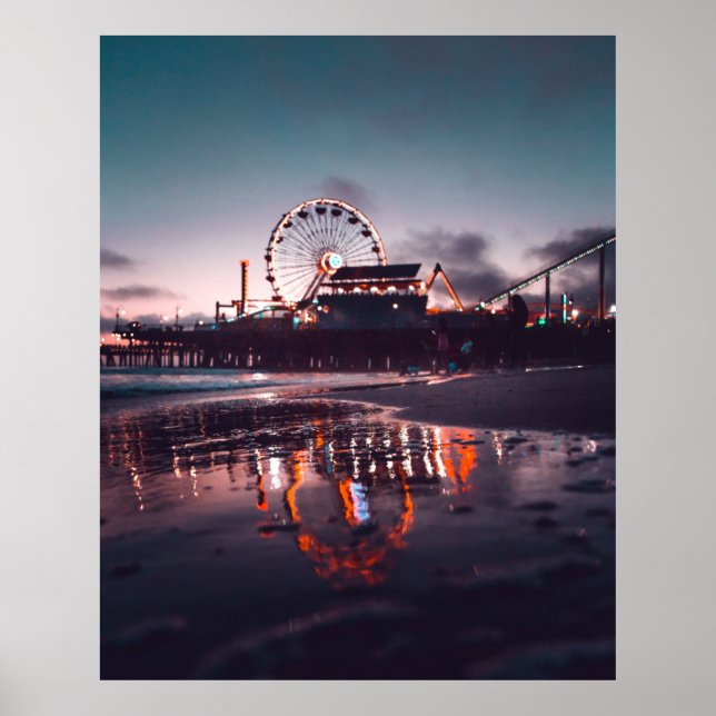 Ferris-hjul under guldtimmen poster (Framsidan)