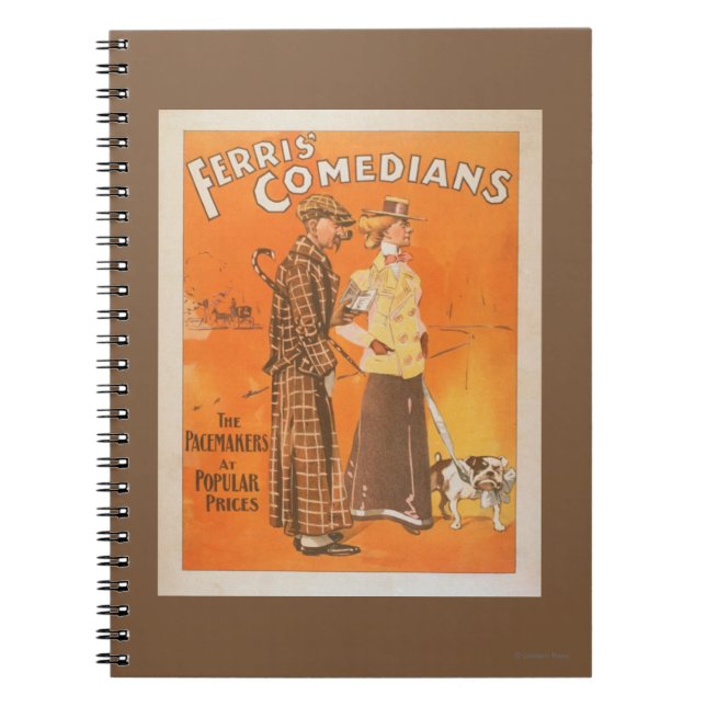 Ferris-Komiker "Pacemakers at Popular Prices" Anteckningsbok (Framsidan)