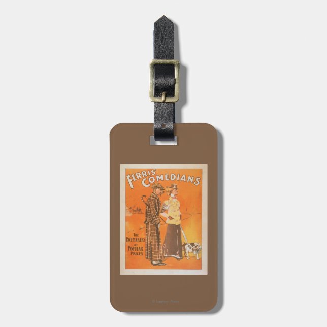 Ferris komiker "Pacemakers på populärt prissätter Bagagebricka (Vertikal Framsida)