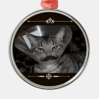 Ferris Mewler moustacheprydnad Julgransprydnad Metall