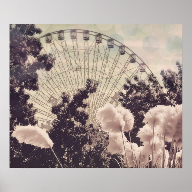 Ferris Wheel Carnival Poster (Framsidan)