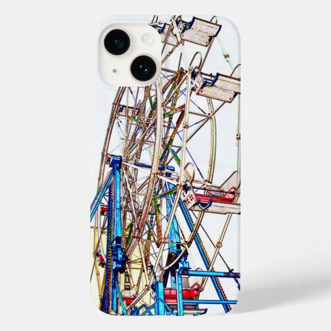 Ferris Wheel-Chalk Outline by Shirley Taylor (Baksida)