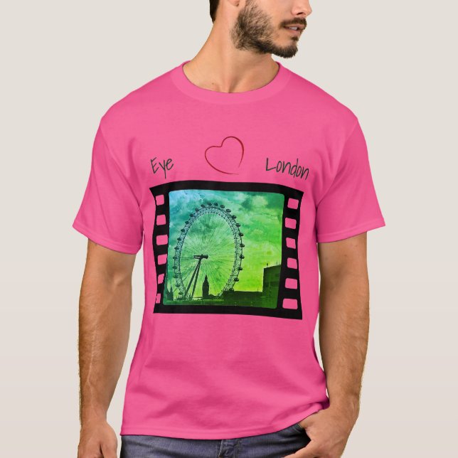 Ferris Wheel Europe Vacation Unisex T Shirt (Framsida)
