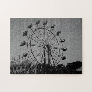 Ferris Wheel-familjpussel för rättvis Roligt Pussel