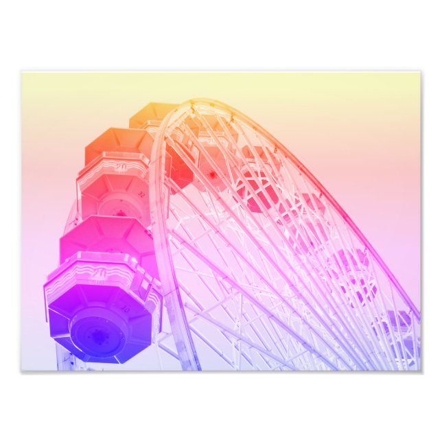 Ferris Wheel Fototryck (Framsidan)