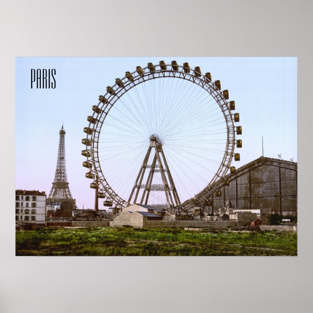 Ferris Wheel i Paris (1900) Poster (Framsidan)