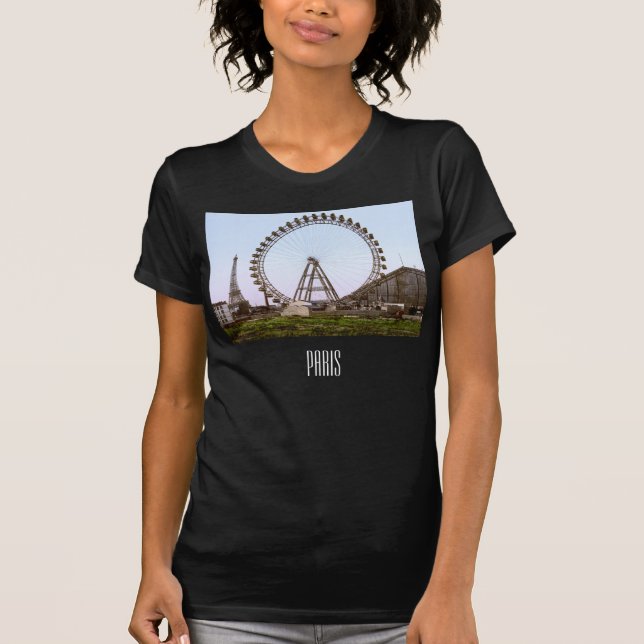 Ferris Wheel i Paris (1900) T Shirt (Framsida)