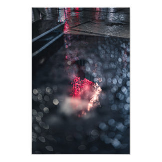 Ferris wheel in the water fototryck