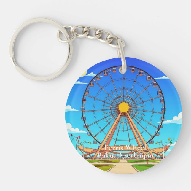 Ferris Wheel Keychain (Framsidan)