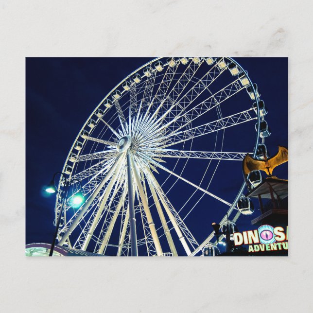 Ferris Wheel på Niagara Falls Vykort (Framsida)