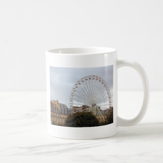 Ferris Wheel - Paris, Frankrike Kaffemugg (Höger)