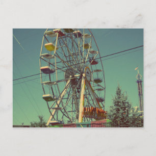 Ferris Wheel Post Card Vykort
