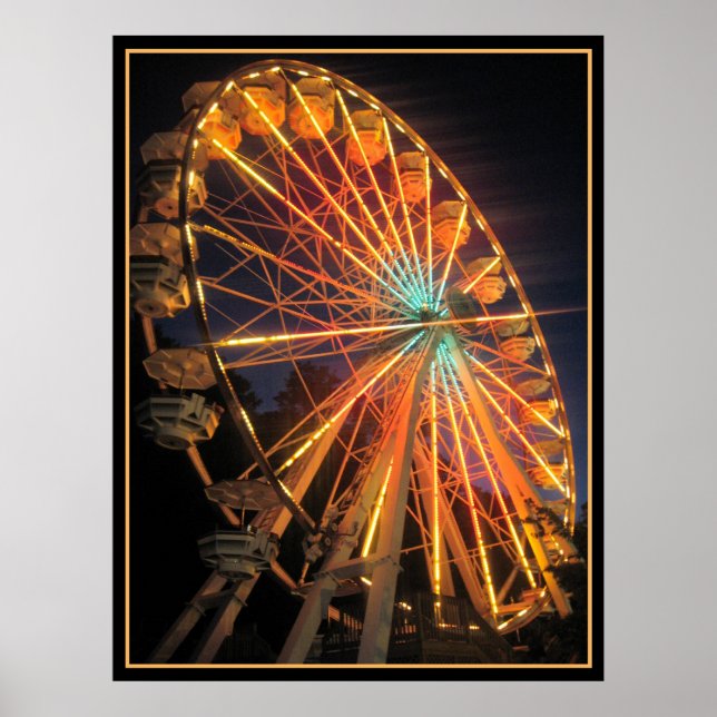Ferris Wheel Print Poster (Framsidan)