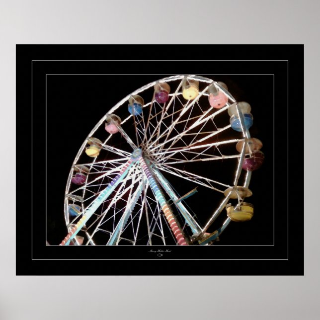 Ferris Wheel-Roligt Poster (Framsidan)