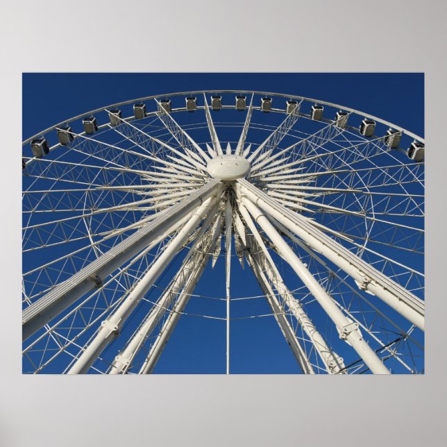 Ferris Wheel Symmetry Poster (Framsidan)