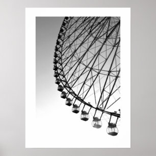 Ferris Wheel: Tokyo, Japan Poster