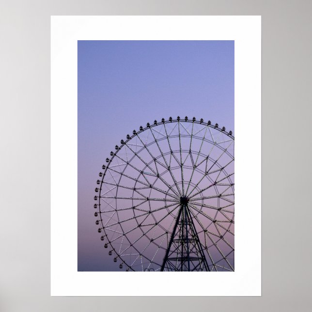 Ferris Wheel vid Dusk: Tokyo Poster (Framsidan)