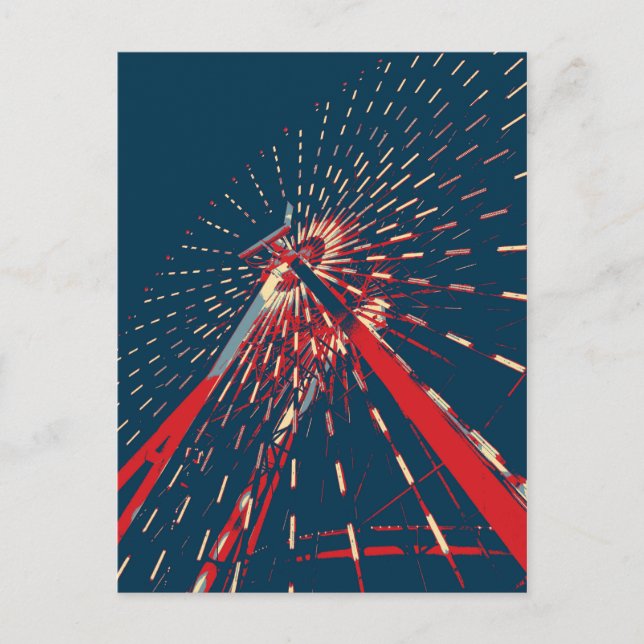 Ferris Wheel Vykort (Framsida)