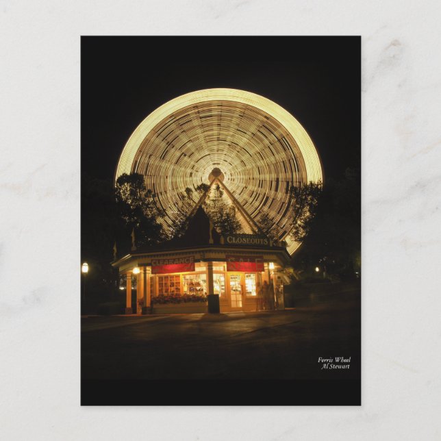 Ferris Wheel Vykort (Framsida)