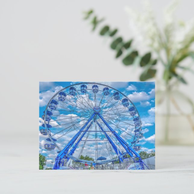 Ferris Wheel Vykort (Stående Fram)