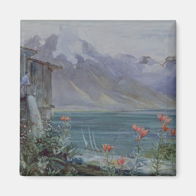Ferritet, Sjö Genève, 1882 Magnet (Framsidan)