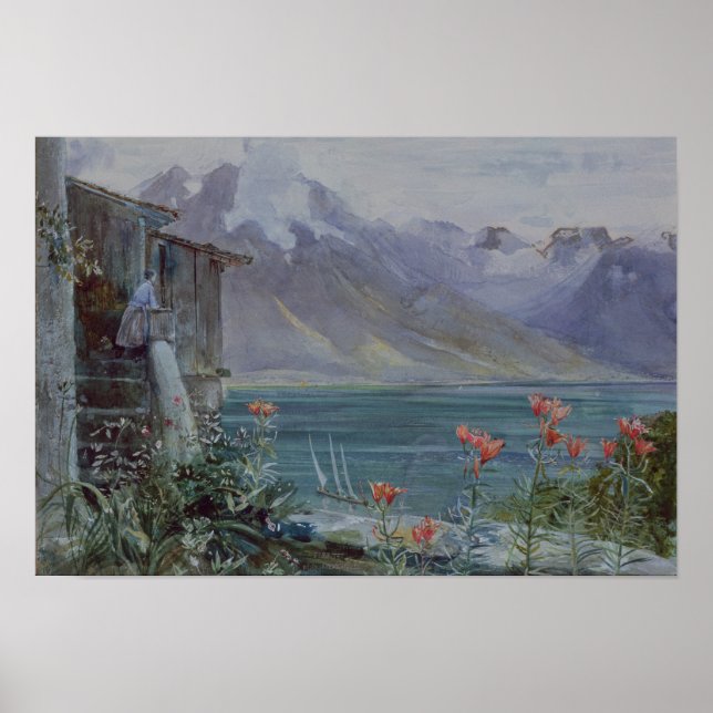 Ferritet, Sjö Genève, 1882 Poster (Framsidan)