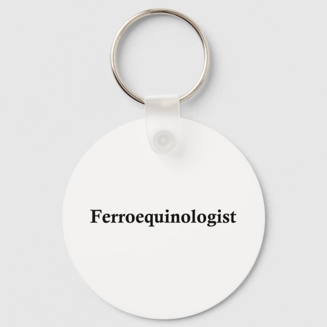 Ferroequinolog Nyckelring (Framsida)