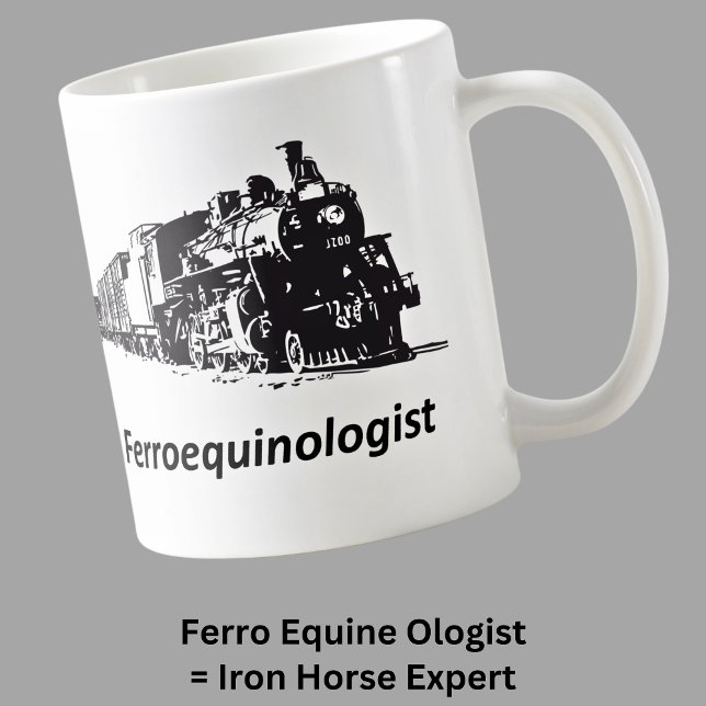Ferroequinolog Tåg Mugg (Skapare uppladdad)