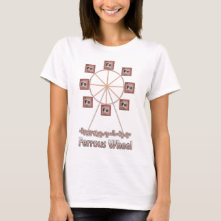 Ferrous rulla järnkemiobjektet t shirt
