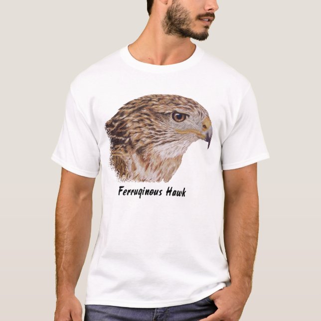 Ferruginous Hawk T Shirt (Framsida)