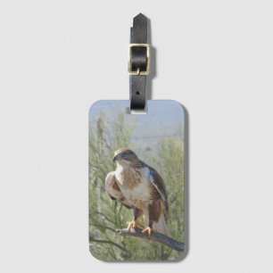 Ferruginous hök bagagebricka