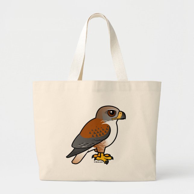 Ferruginous hök jumbo tygkasse (Framsidan)