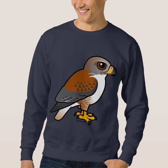 Ferruginous hök lång ärmad tröja (Framsida)