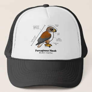 Ferruginous hökstatistik keps
