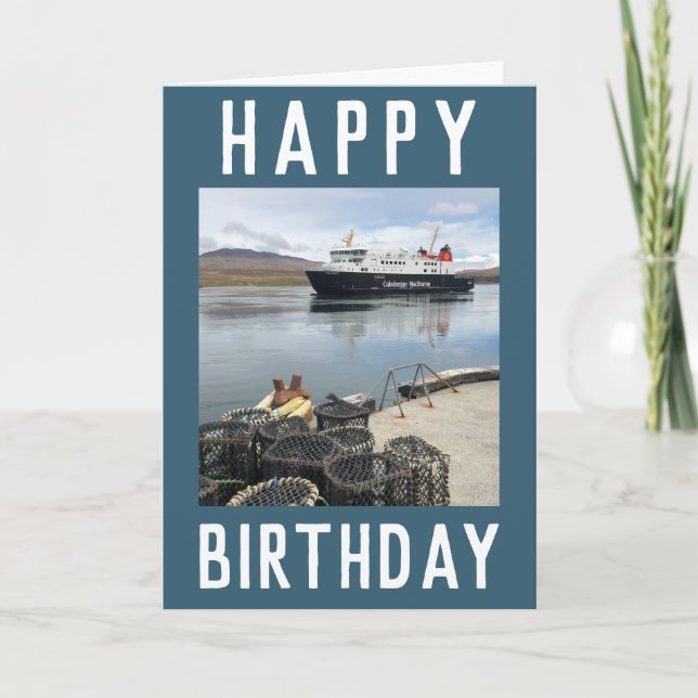 Ferry at Isle of Islay, Scotland Card Kort (Framsida)