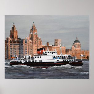 Ferry Kor på Mersey! Poster
