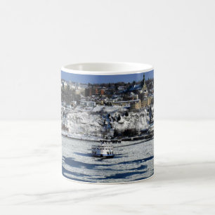 Ferry on the Saint Lawrence River, Quebec Kaffemugg