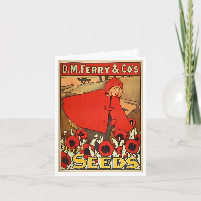 Ferry Seeds notecard Kort (Framsida)