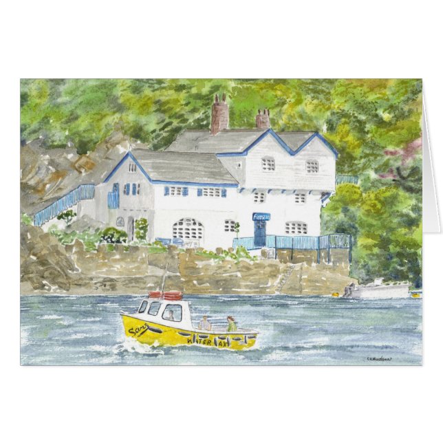 "Ferryside" kort (Framsidan Horizontal)