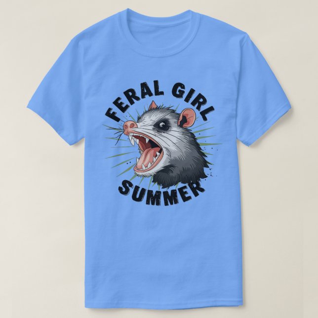 fertil flicka sommar 2 t shirt (Design framsida)